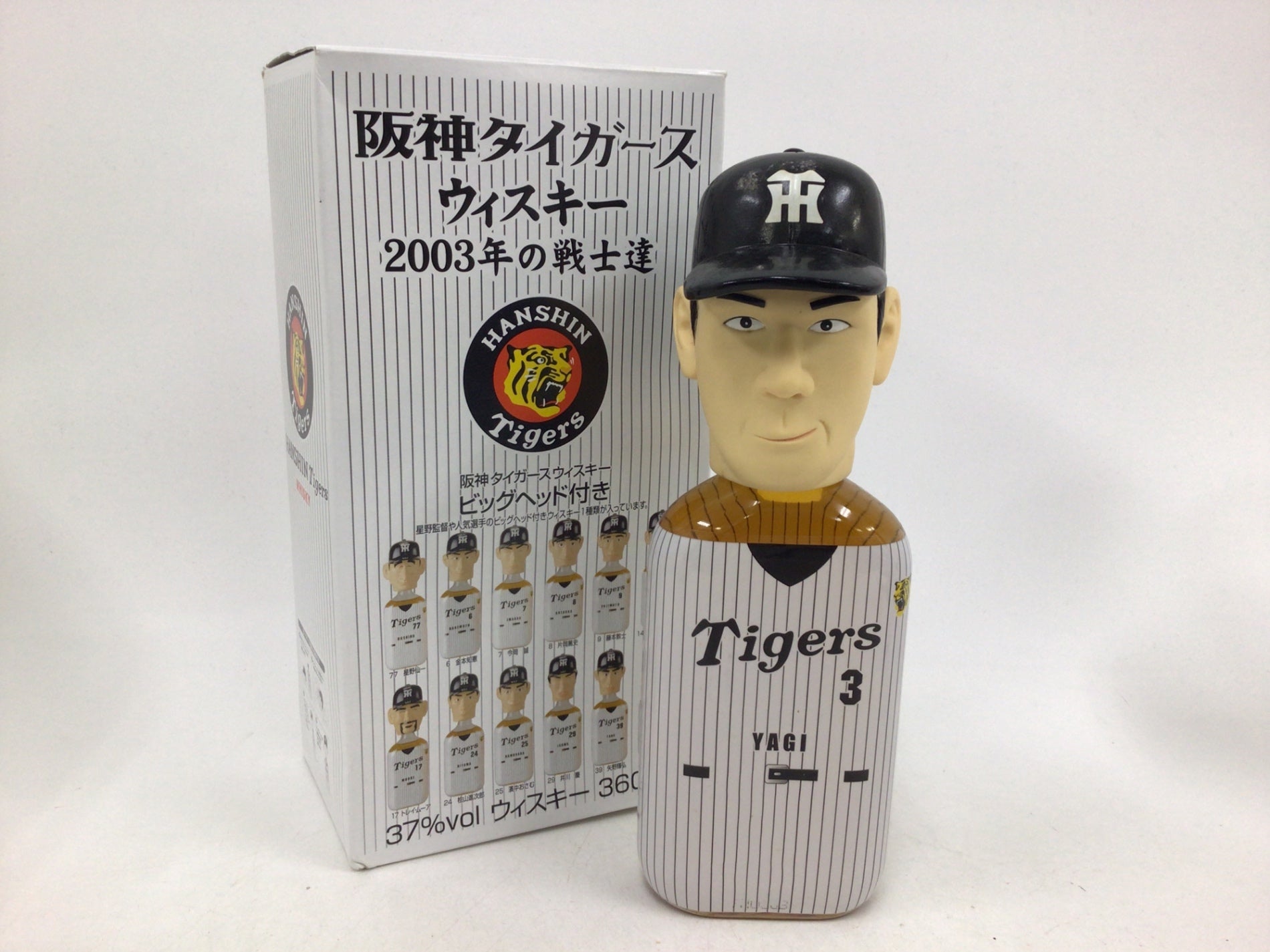 ウイスキー 阪神タイガース 2003年の戦士達 八木ボトル 360ml 重量番号:1 RW62 – THEOU-liquor