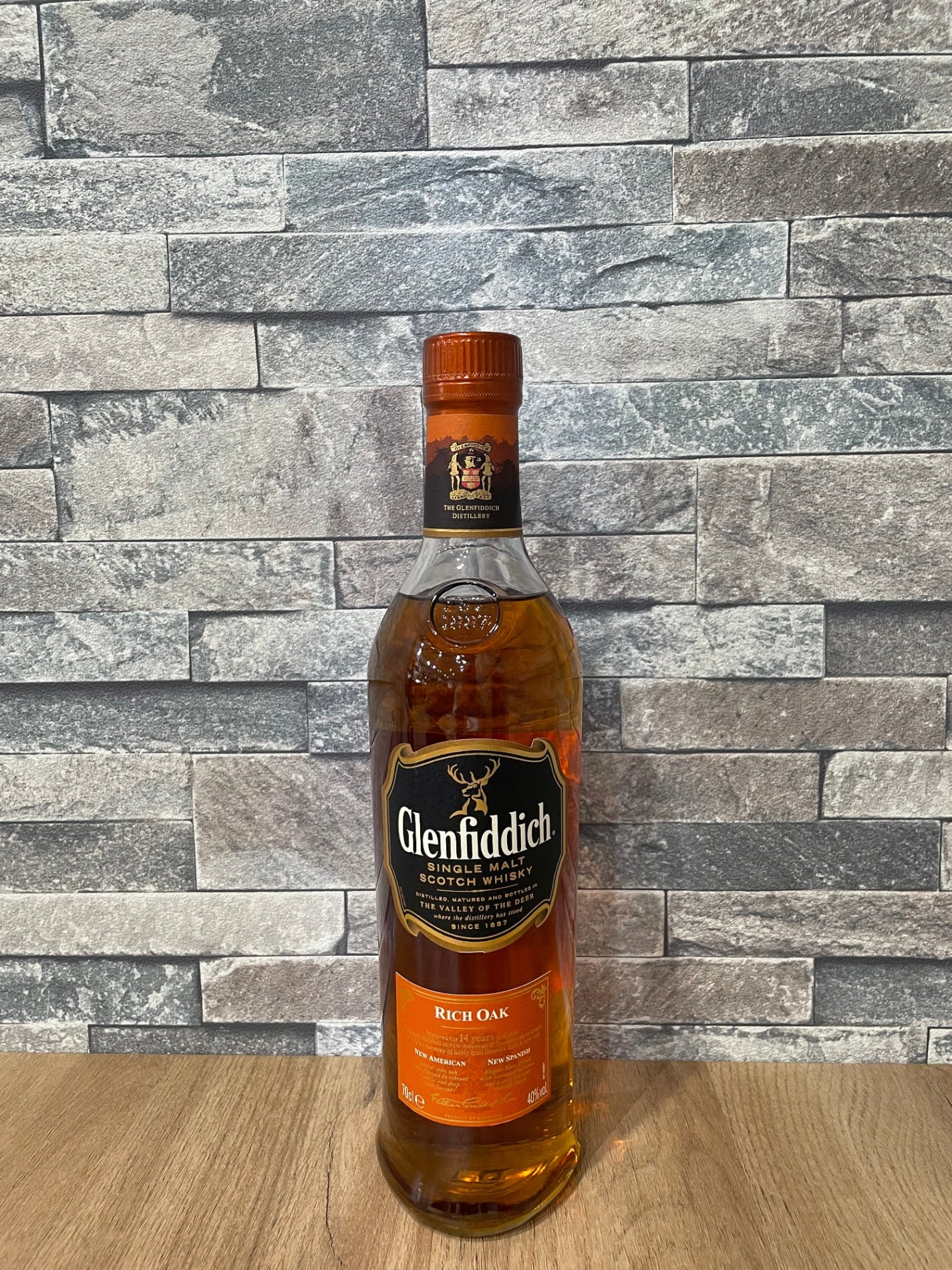 ウイスキー グレンフィディック リッチオーク 700 700ml 40% ウイスキー whisky S(1F48)