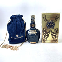 ロイヤルサルート 21年 青陶器 ROYAL SALUTE 21 YEARS OLD THE SAPPHIRE FLAGON ギフト