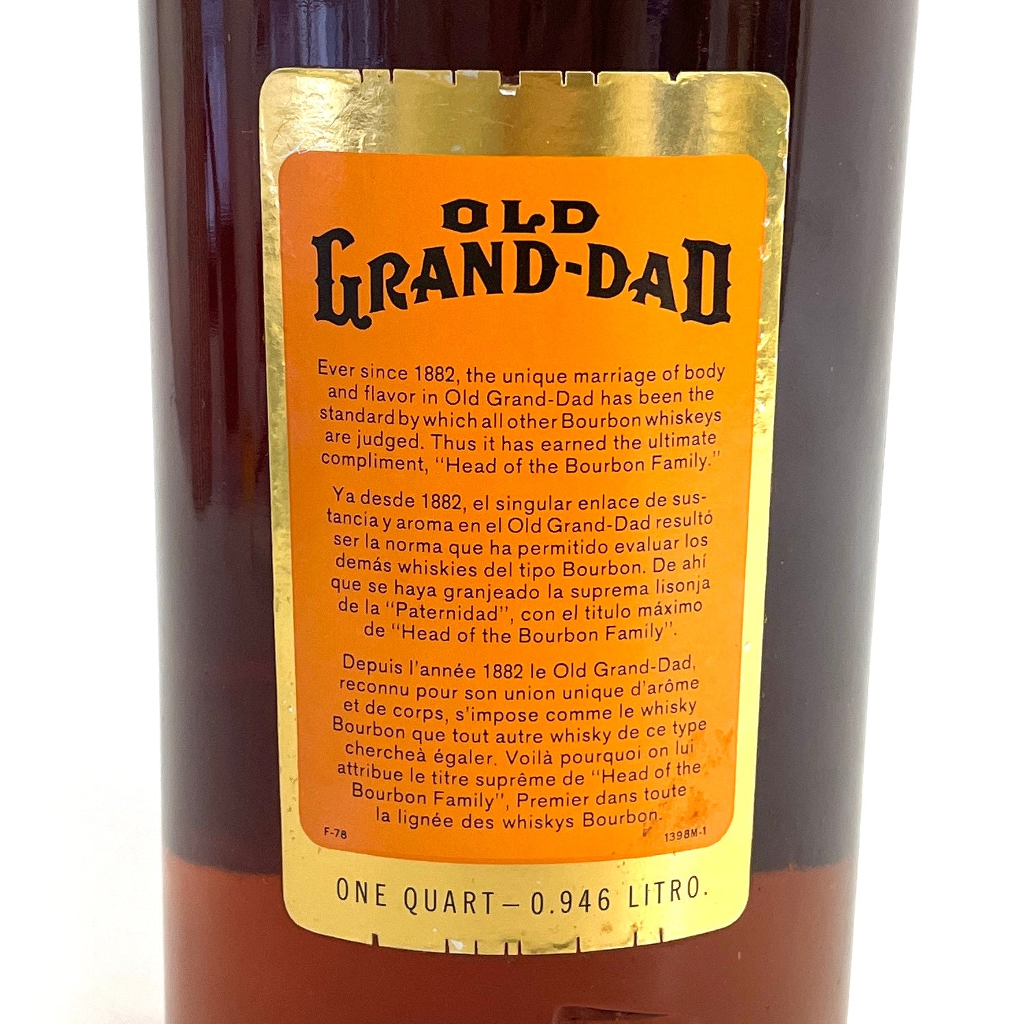 オールド グランダッド OLD GRAND-DAD