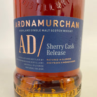 アードナムルッカン シェリーカスク リリース ARDNAMURGHAN Sherry Cask Release