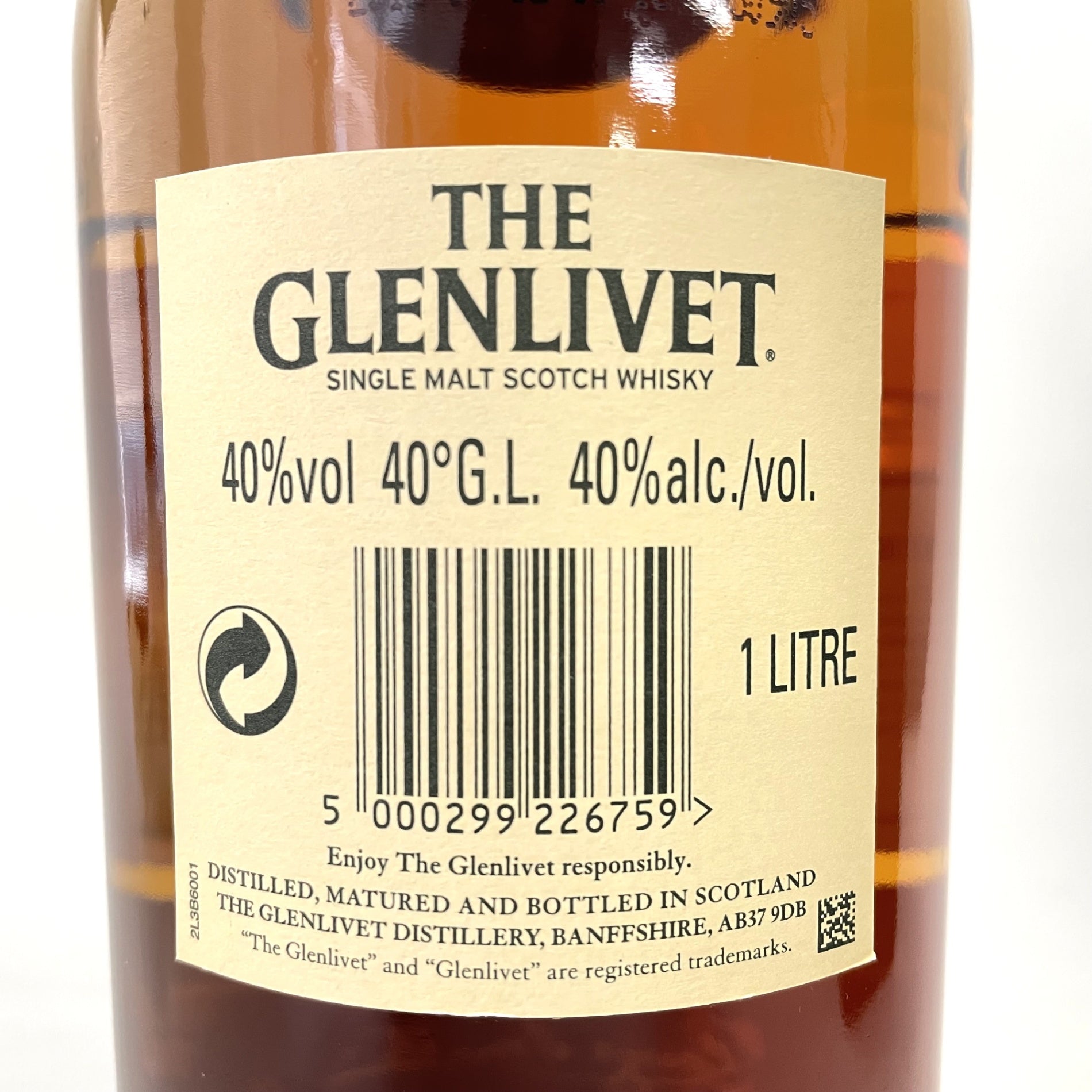 グレンリベット マスターディスティラーズリザーブ GLENLIVET MASTER DISTILLER'S RESERVE 1000ml