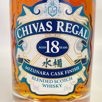 シーバスリーガル 18年 ミズナラカスクフィニッシュ CHIVAS REGAL AGED 18 YEARS MIZUNARA CASK FINISH