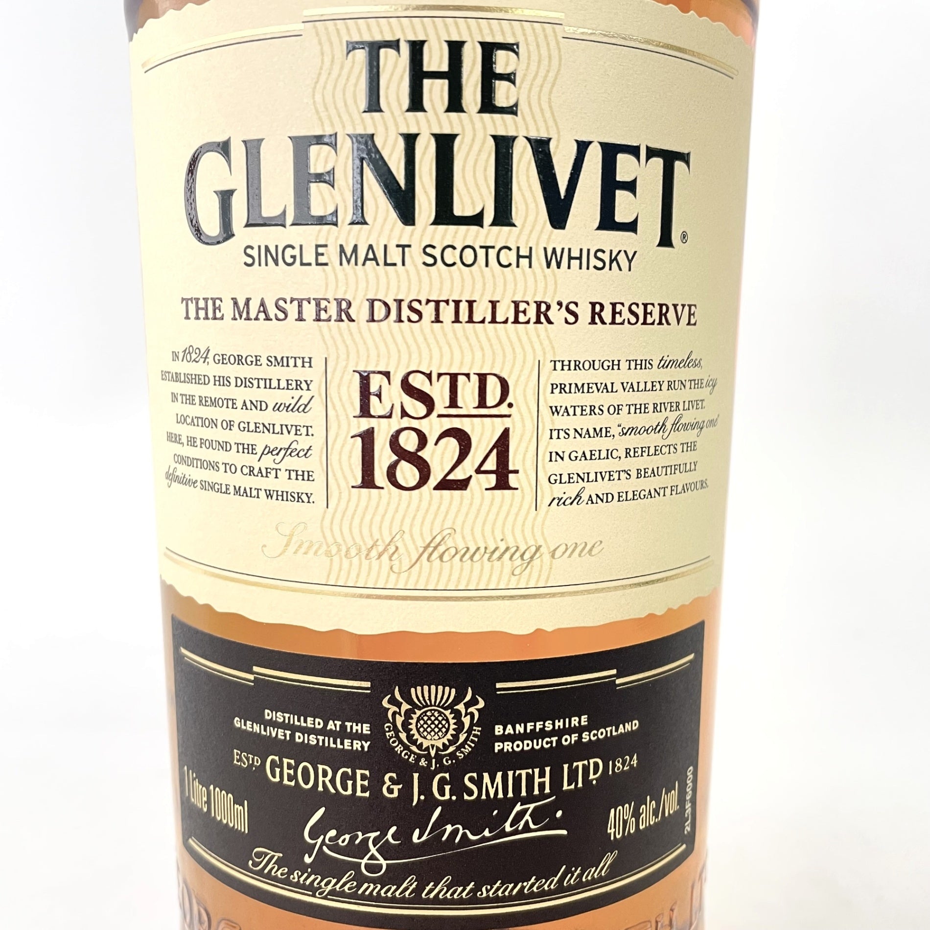 グレンリベット マスターディスティラーズリザーブ GLENLIVET MASTER DISTILLER'S RESERVE 1000ml