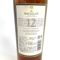 マッカラン 12年 シェリー ウッド 旧 MACALLAN 12years Sherry Wood