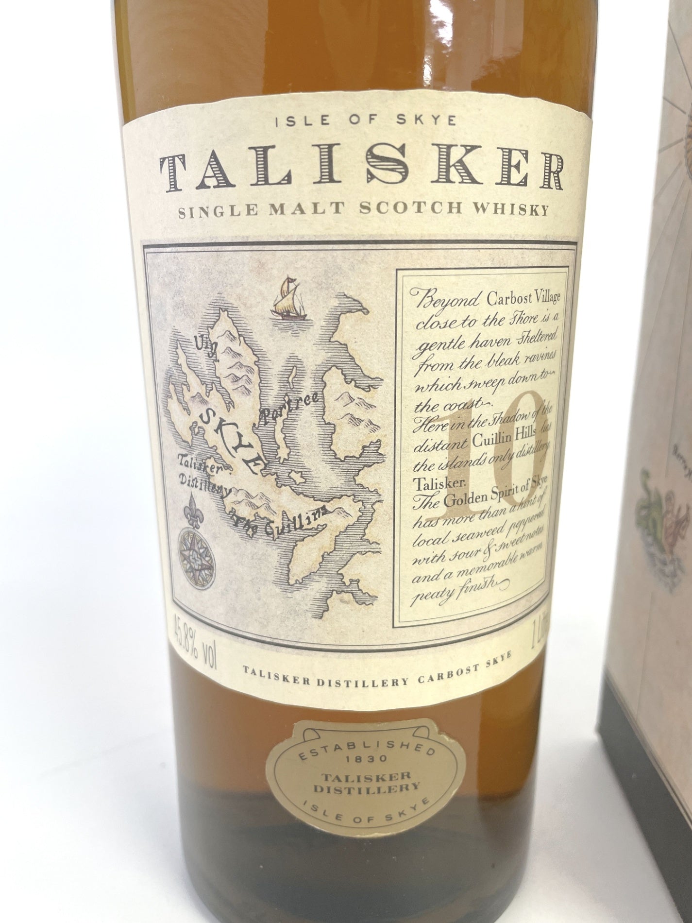 タリスカー 10年 マップラベル