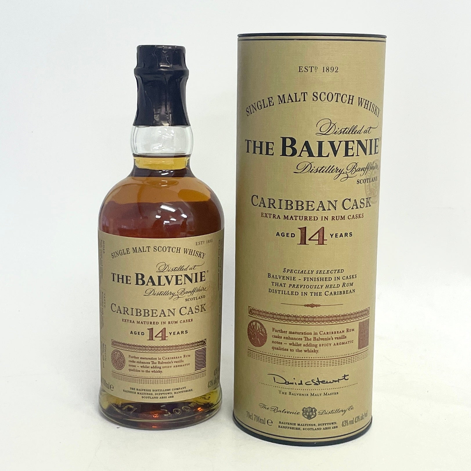 バルヴェニー 14年 カリビアンカスク BALVENIE 14 YEARS CARIBBEAN CASK