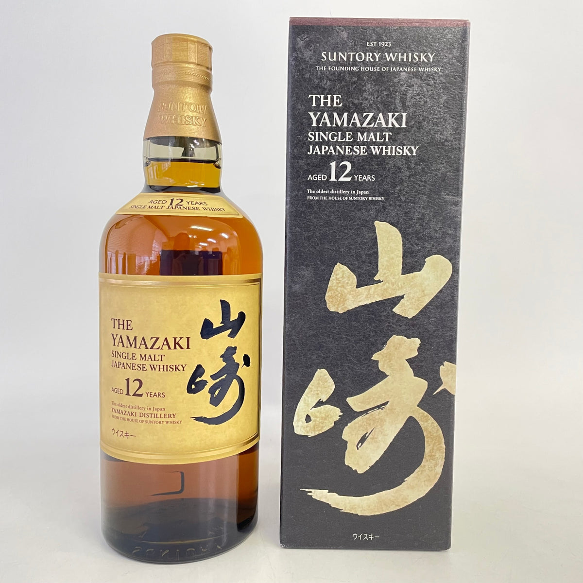 サントリー 山崎 12年 シングルモルト SUNTORY YAMAZAKI AGED 12 YEARS SINGLE MALT