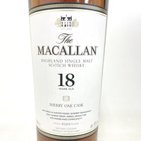 マッカラン 18年 シェリーオークカスク