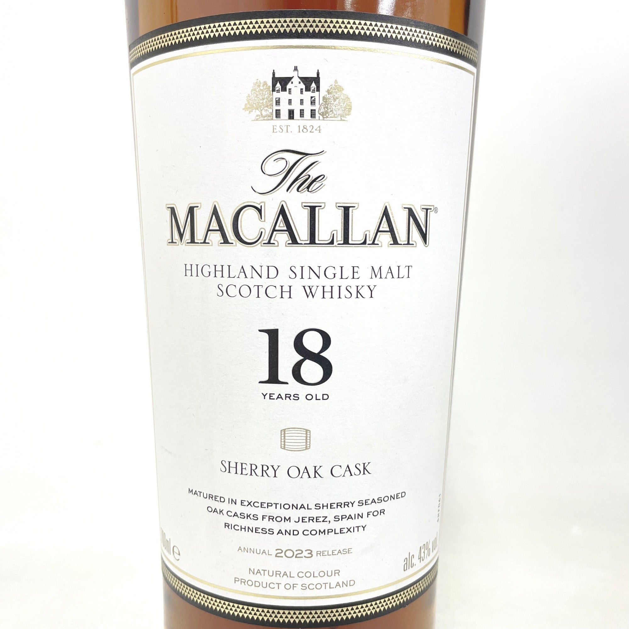マッカラン 18年 シェリーオークカスク