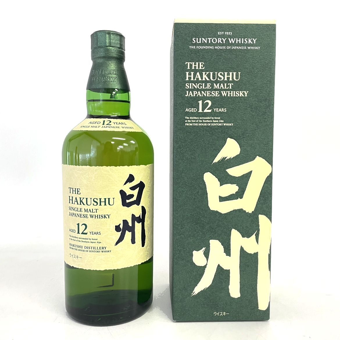 サントリー 白州 12年 シングルモルト SUNTORY HAKUSHU AGED 12 YEARS SINGLE MALT