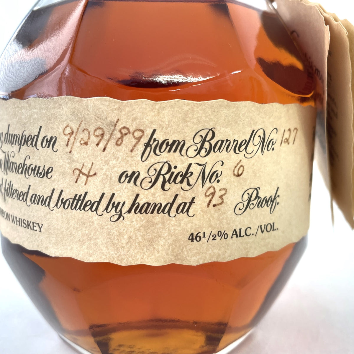 ブラントン 1989 Blanton's 1989
