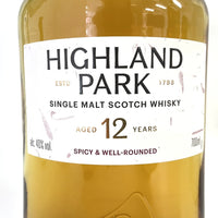 ハイランドパーク 12年 HIGHLAND PARK AGED 12 YEARS