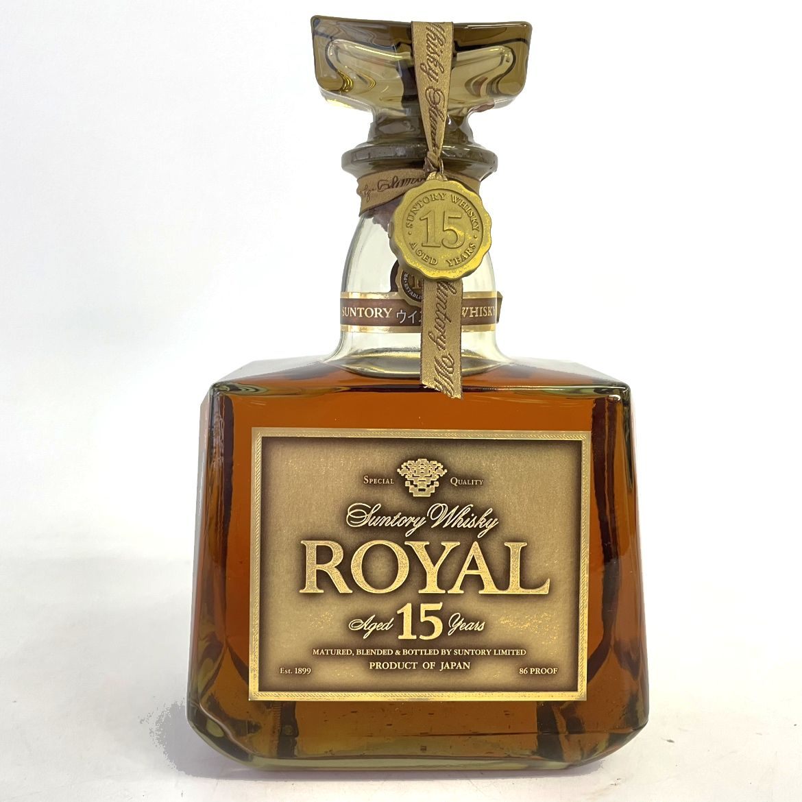 サントリー ローヤル 15年 ゴールドラベル SUNTORY ROYAL AGED 15 YEARS Gold Label