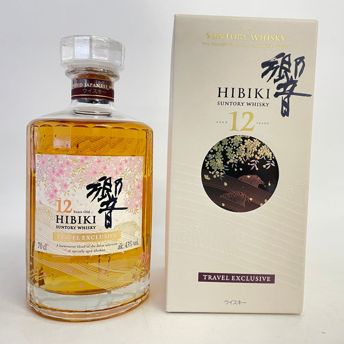 サントリー 響 12年 トラベルエクスクルーシブ SUNTORY HIBIKI 12 Years Old TRAVEL EXCLUSIVE