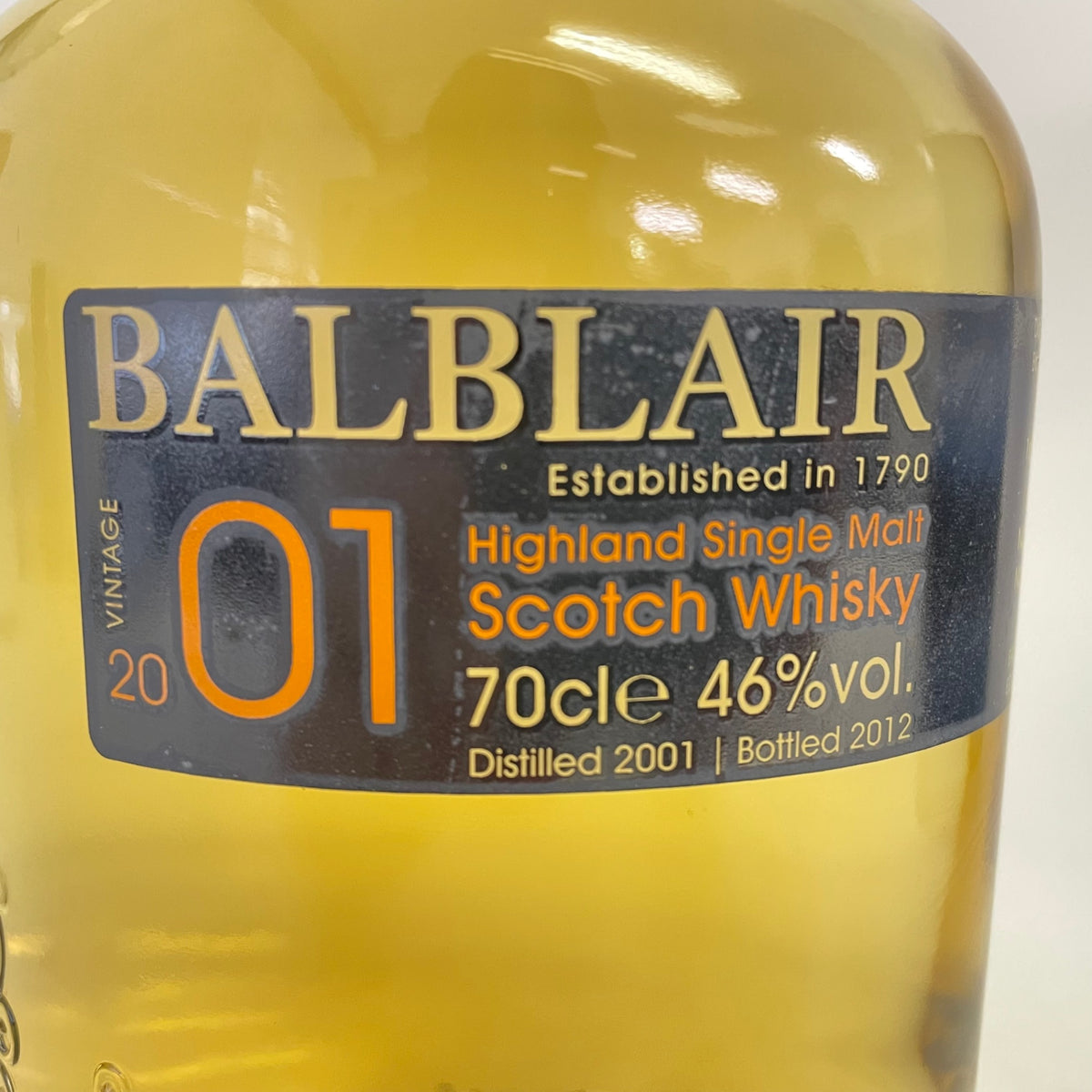 バルブレア 2001  BALBLAIR 2001