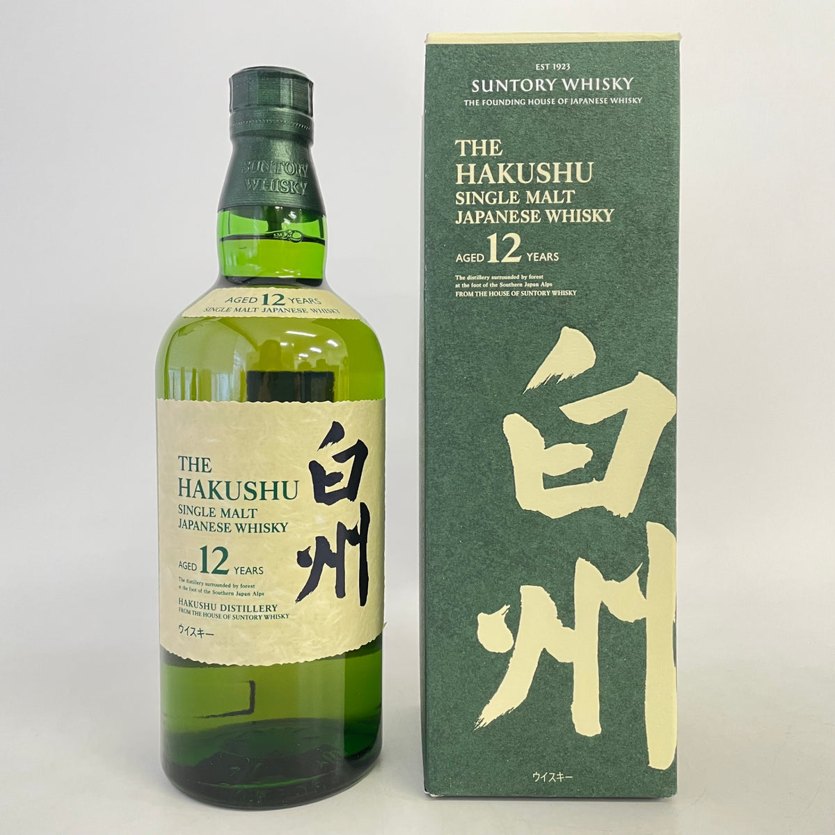 サントリー 白州 12年 シングルモルト SUNTORY HAKUSHU AGED 12 YEARS SINGLE MALT