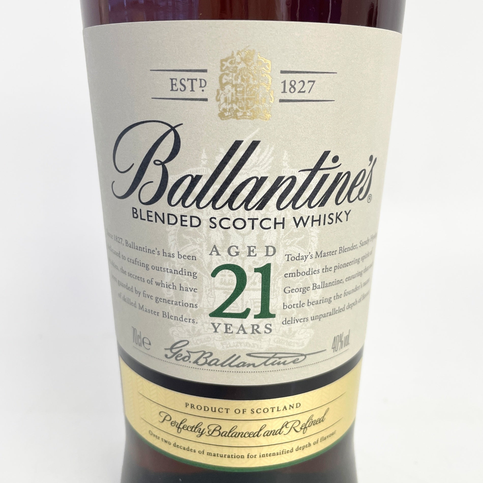バランタイン 21年 Ballantine's 21years