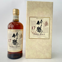 ニッカ 竹鶴 17年 ピュアモルト NIKKA TAKETSURU AGED 17 YEARS PURE MALT
