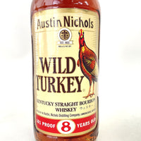 ワイルドターキー 8年 鳥正面ラベル WILD TURKEY 8 YEARS OLD