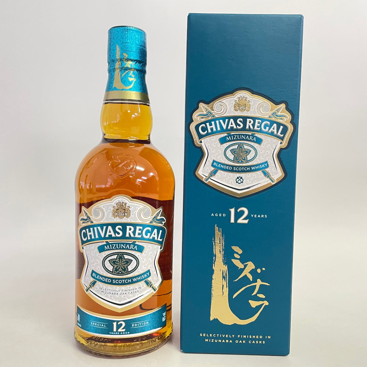 シーバスリーガル 12年 ミズナラカスクフィニッシュ CHIVAS REGAL AGED 12 YEARS MIZUNARA CASK FINISH