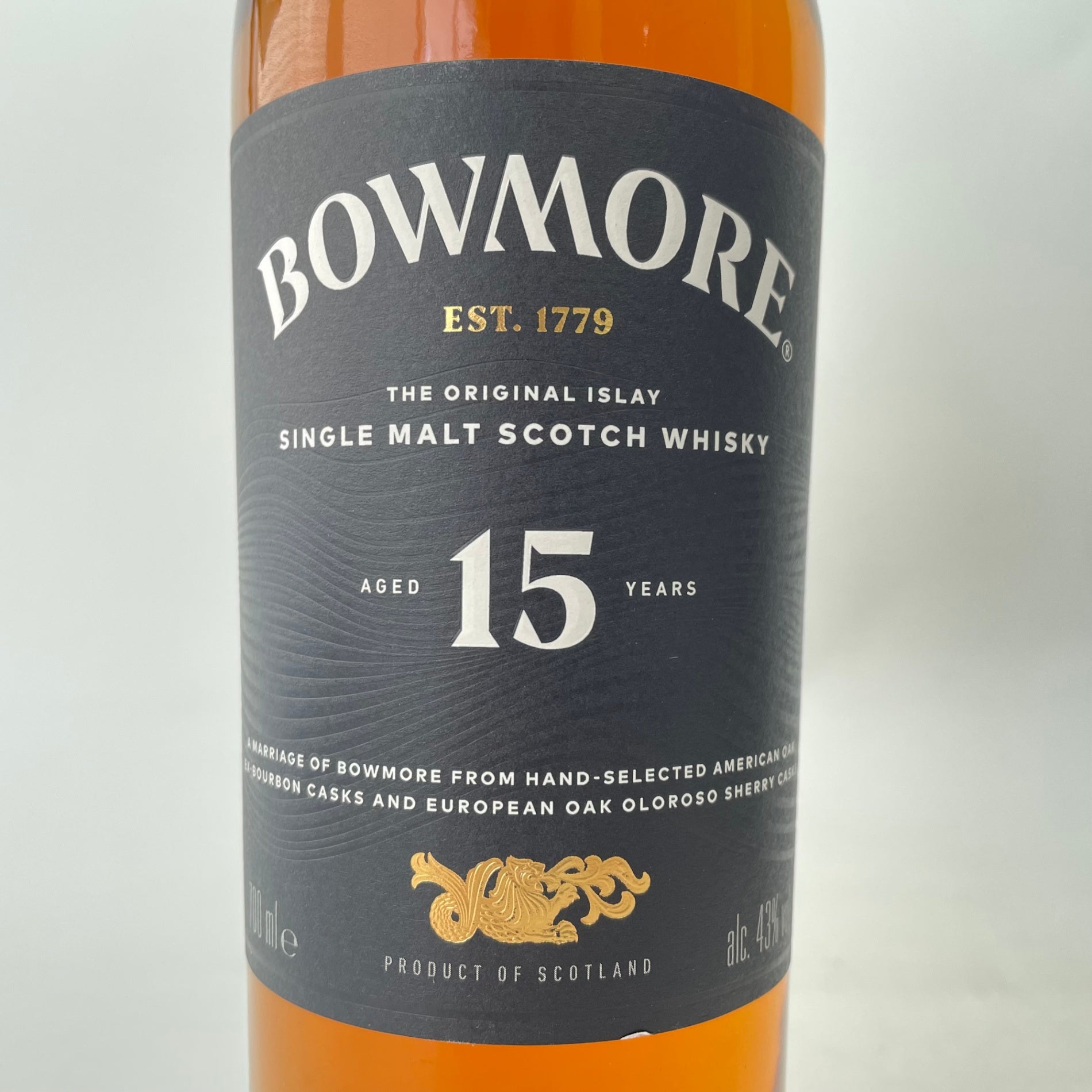 ボウモア 15年 オロロソ シェリー カスク BOWMORE AGED 15 YEARS OLOROSO SHERRY CASK