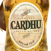 カーデュ 12年 CARDHU MATURED 12 YEARS