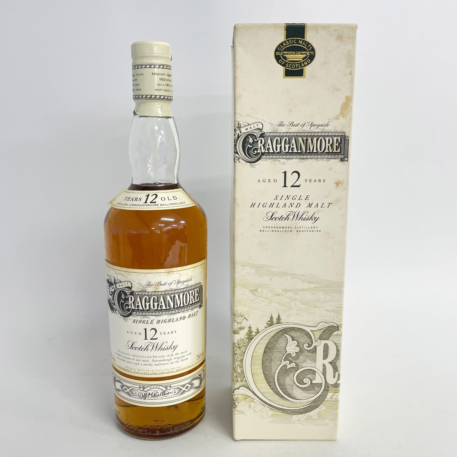 クラガンモア 12年 旧ラベル CRAGGANMORE 12years