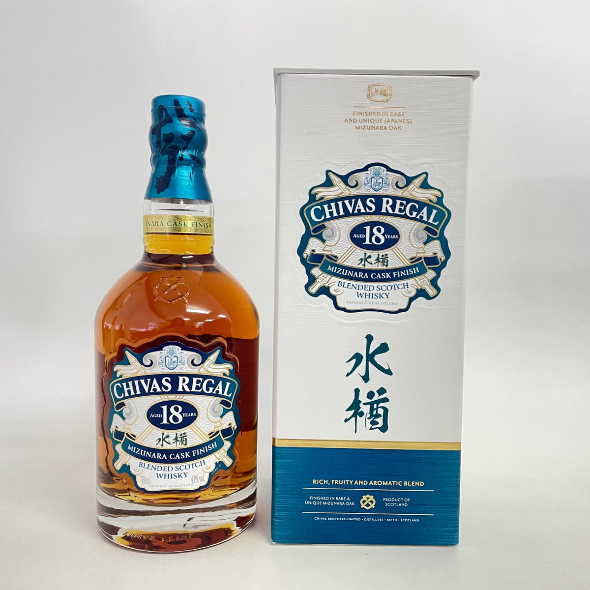 シーバスリーガル 18年 ミズナラカスクフィニッシュ CHIVAS REGAL AGED 18 YEARS MIZUNARA CASK FINISH