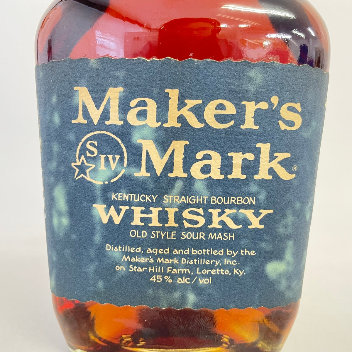 メーカーズマーク ホワイトトップ ブルーデニムラベル Maker's Mark Blue Denim Label