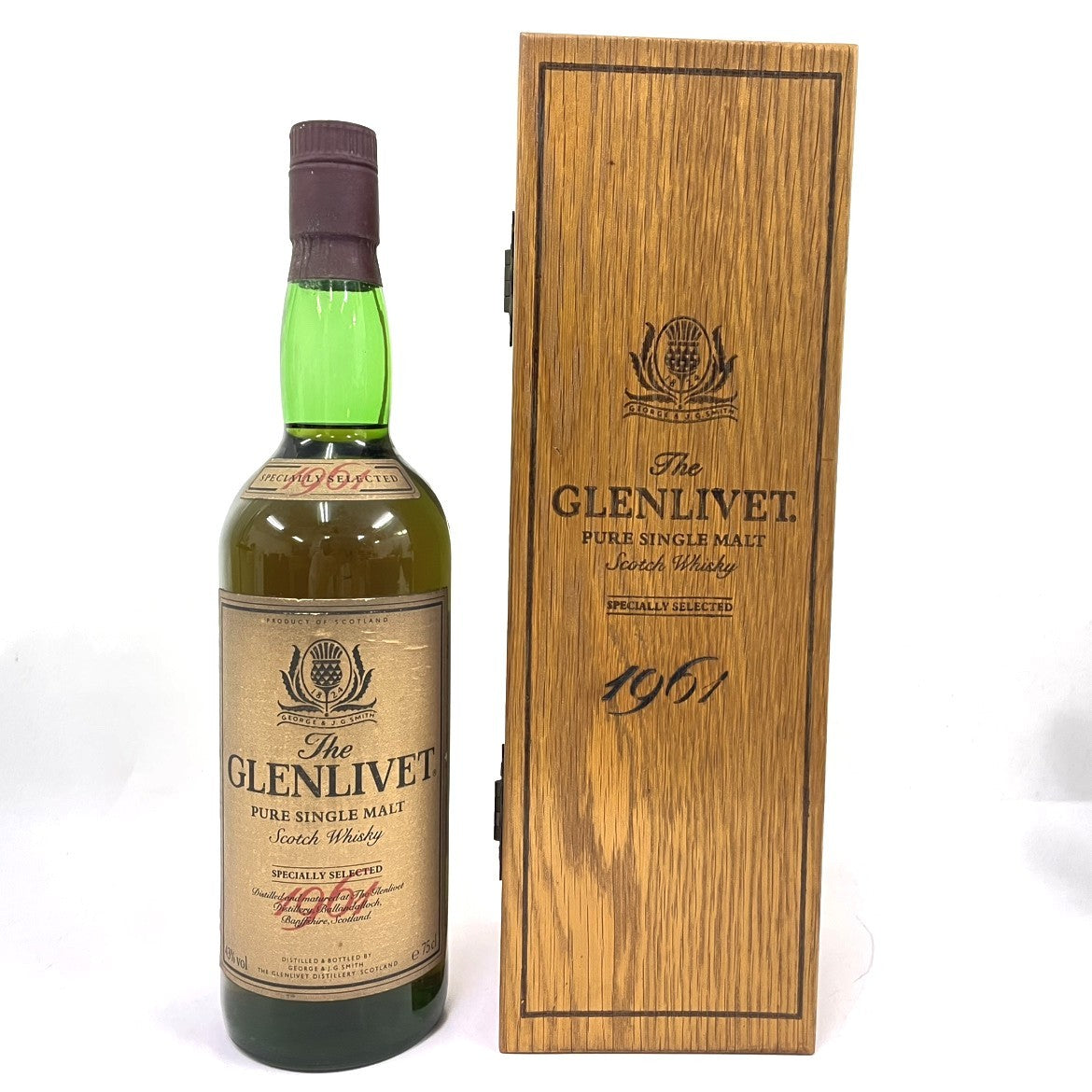 グレンリベット ピュアシングルモルト 1961 GLENLIVET PURE SINGLE MALT 1961