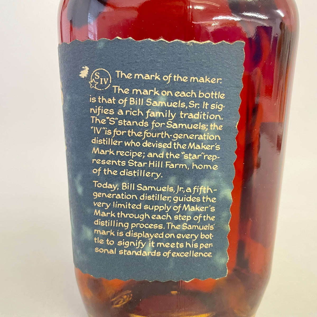 メーカーズマーク ホワイトトップ ブルーデニムラベル Maker's Mark Blue Denim Label