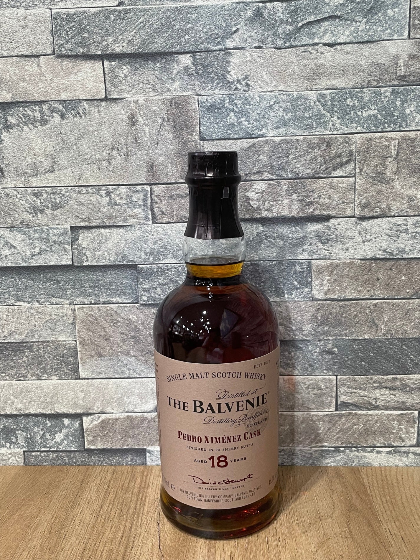 バルヴェニー 18年 ヒメネスカスク 700ml 48.7% ウイスキー whisky S(1F43)