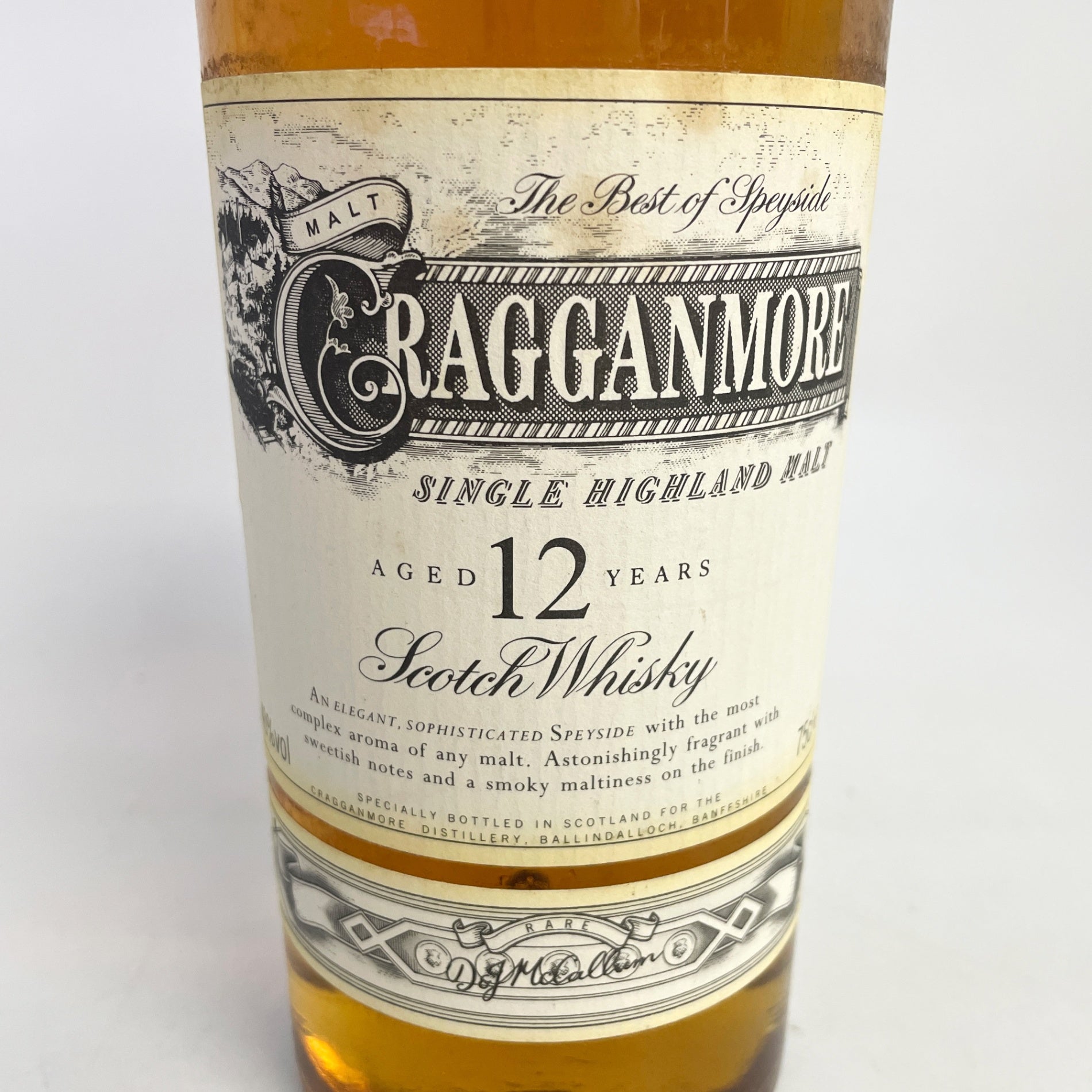 クラガンモア 12年 旧ラベル CRAGGANMORE 12years