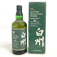 サントリー 白州 10年 ピュアモルト 金花 SUNTORY HAKUSHU AGED 10 YEARS PURE MALT