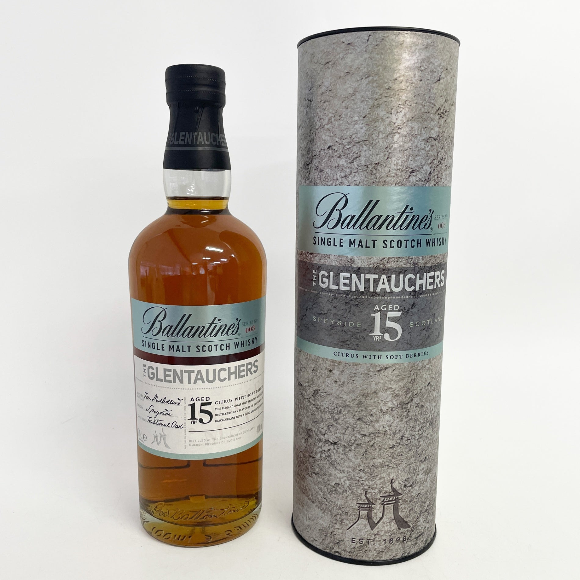 バランタイン グレントファーズ 15年 Ballantine's GLENTAUCHERS 15years