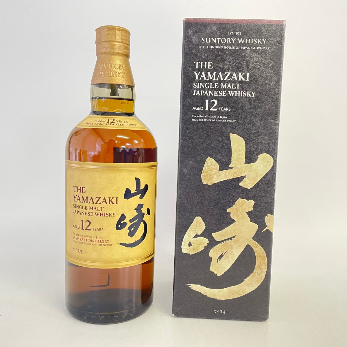 サントリー 山崎 12年 シングルモルト SUNTORY YAMAZAKI AGED 12 YEARS SINGLE MALT