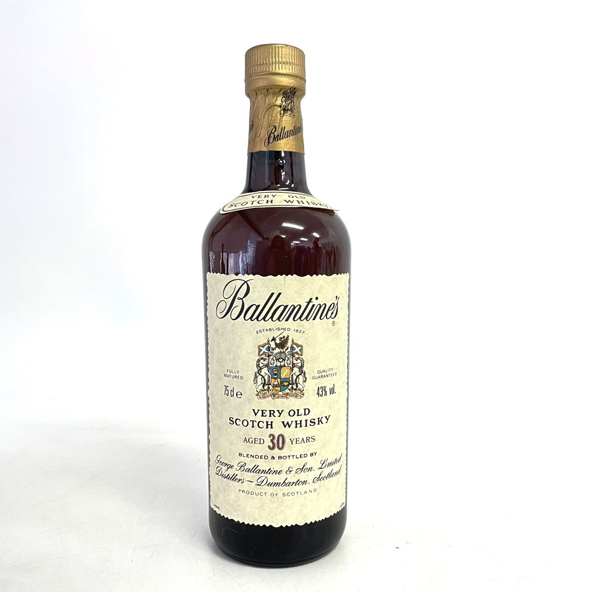 バランタイン 30年 ベリーオールド 金キャップ Ballantine's AGED 30 YEARS VERY OLD Gold Cap
