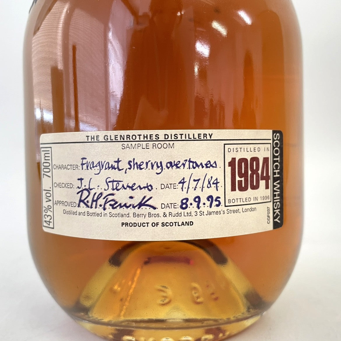 グレンロセス 1984 GLENROTHES 1984 ギフト