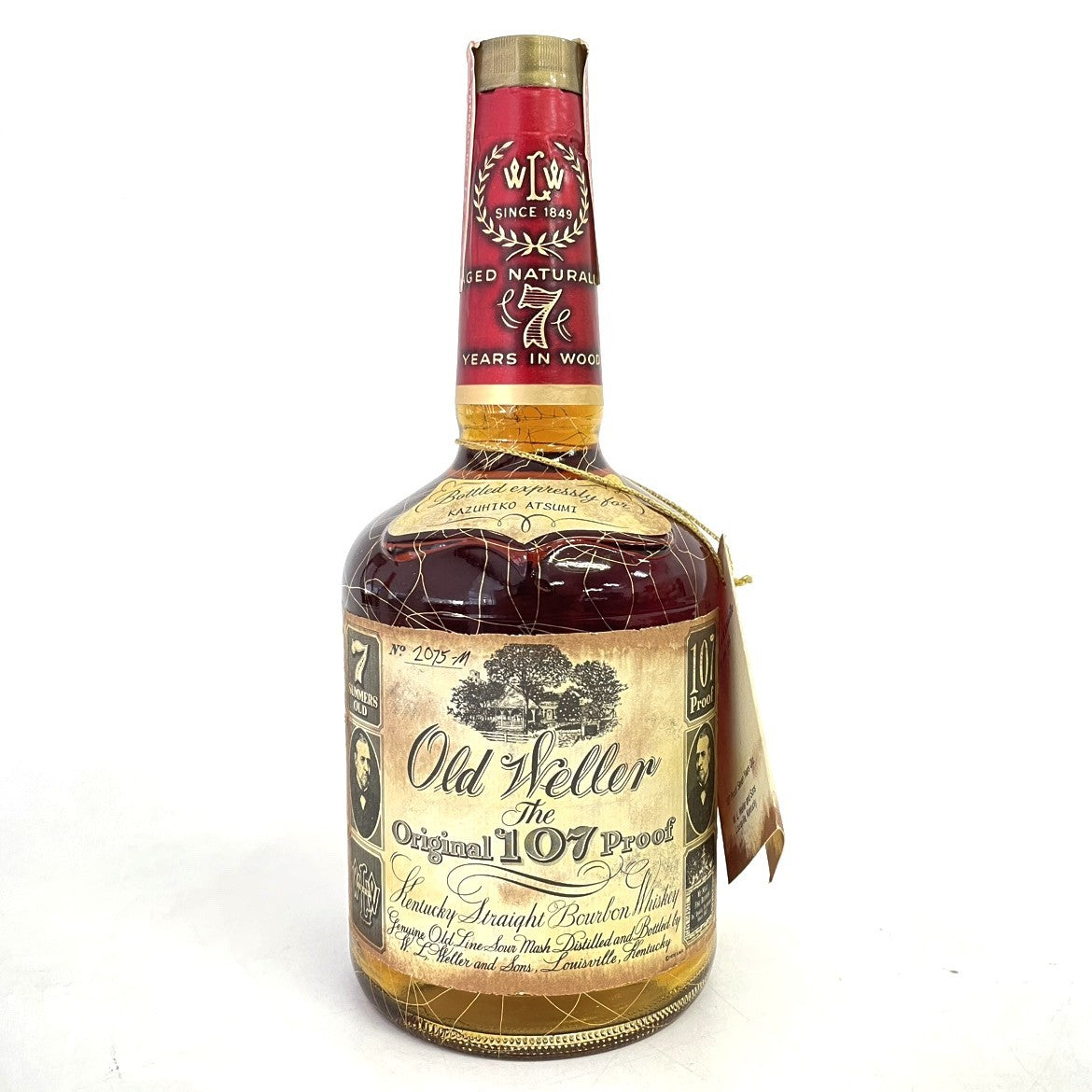 オールドウェラー ザ オリジナル 107プルーフ Old Weller The Original 107 Proof