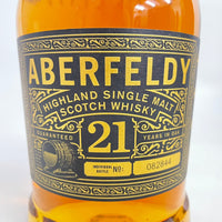 アバフェルディ 21年 ABERFELDY 21 YEARS IN OAK ギフト