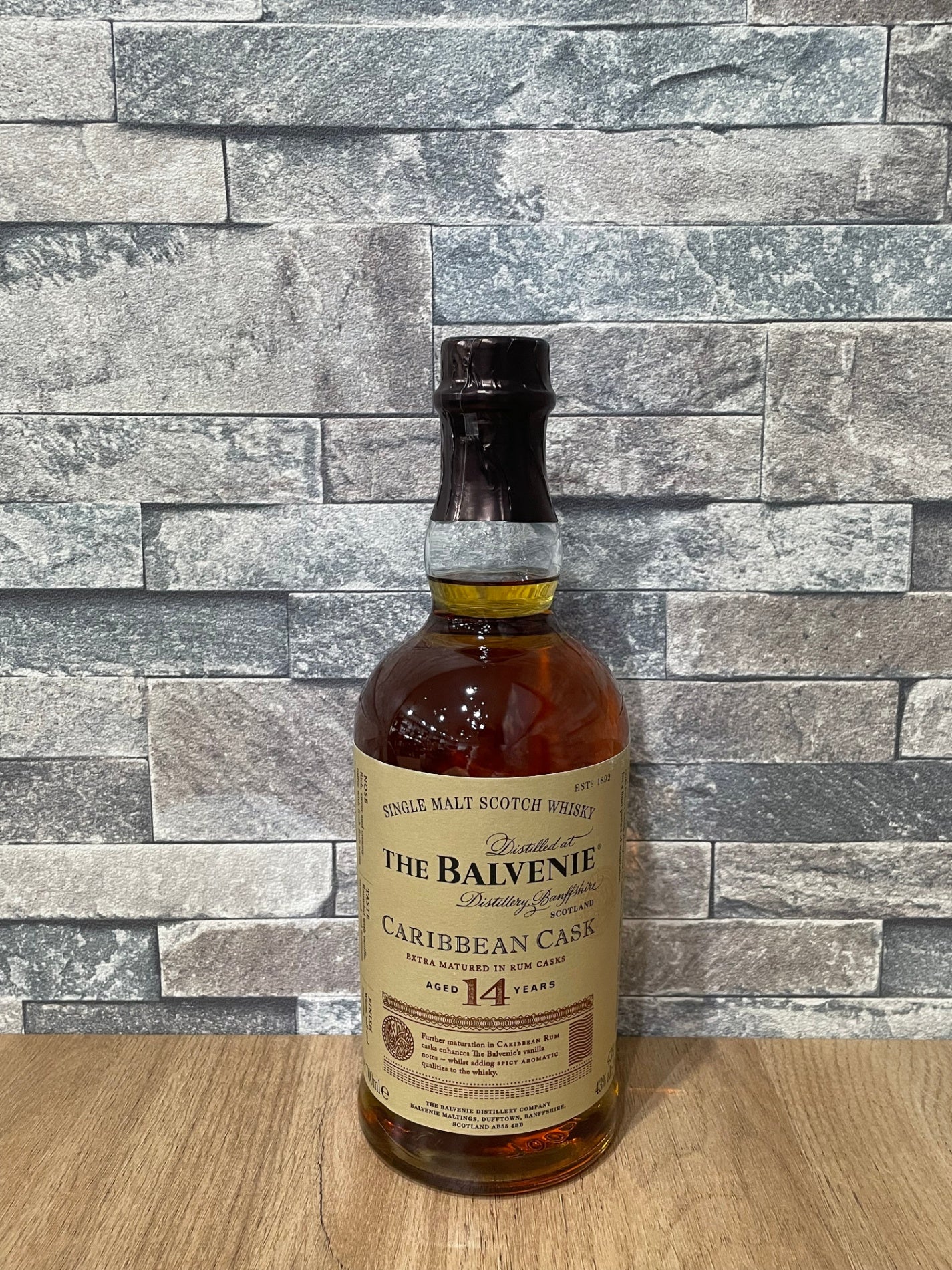 バルヴェニー 14年 カリビアンカスク 700ml 43% ウイスキー whisky S(1F43)