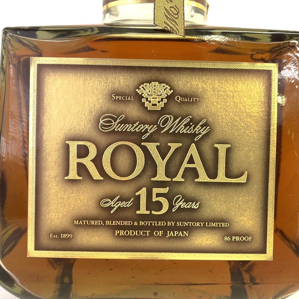 サントリー ローヤル 15年 ゴールドラベル SUNTORY ROYAL AGED 15 YEARS Gold Label