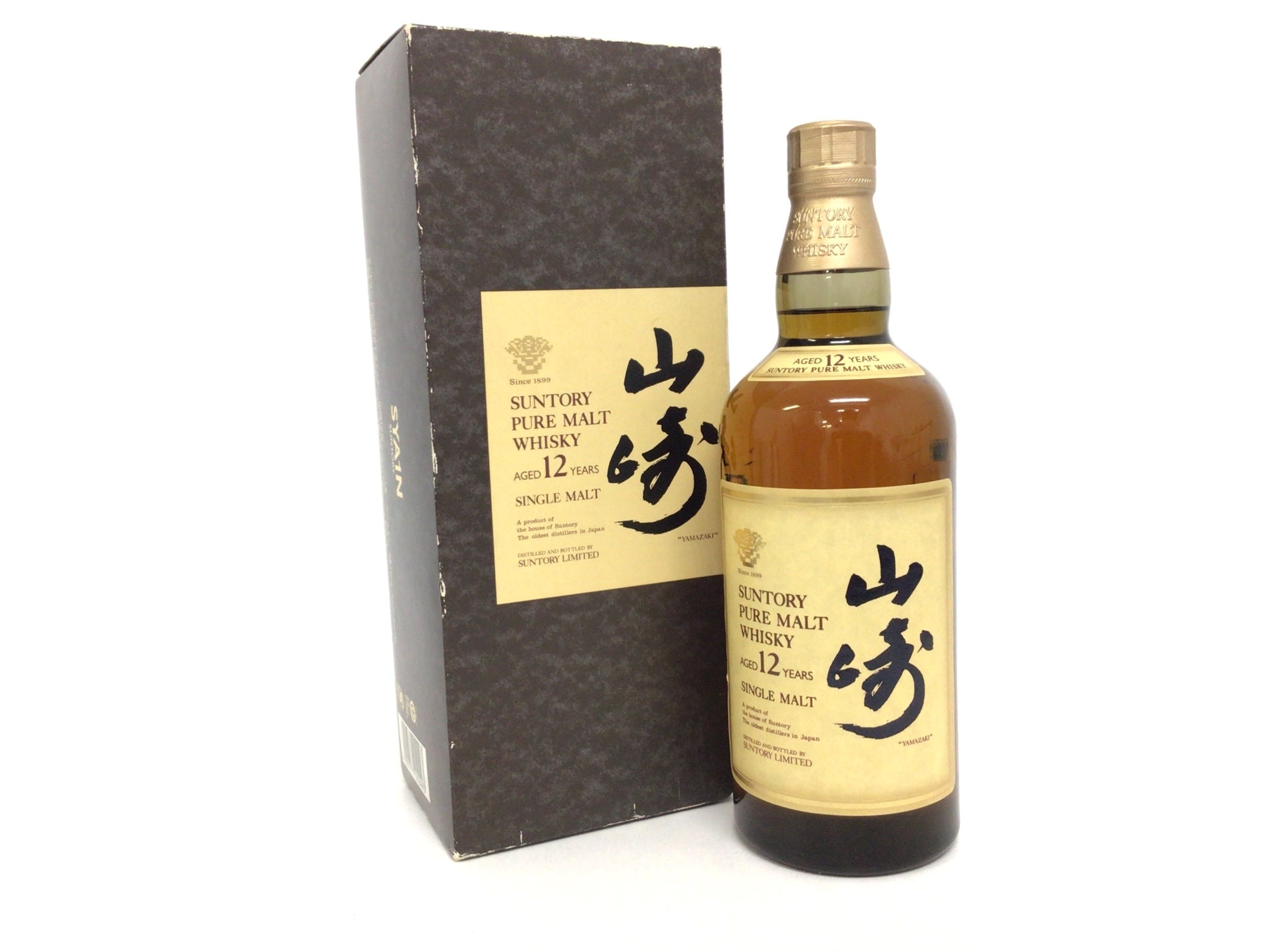 ウイスキー サントリー 山崎 12年 ピュアモルト 金花 750ml 重量番号:2 RW54 – THEOU-liquor