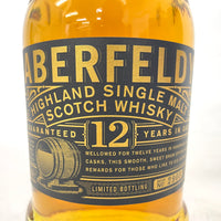 アバフェルディ 12年 ABERFELDY 12 YEARS IN OAK