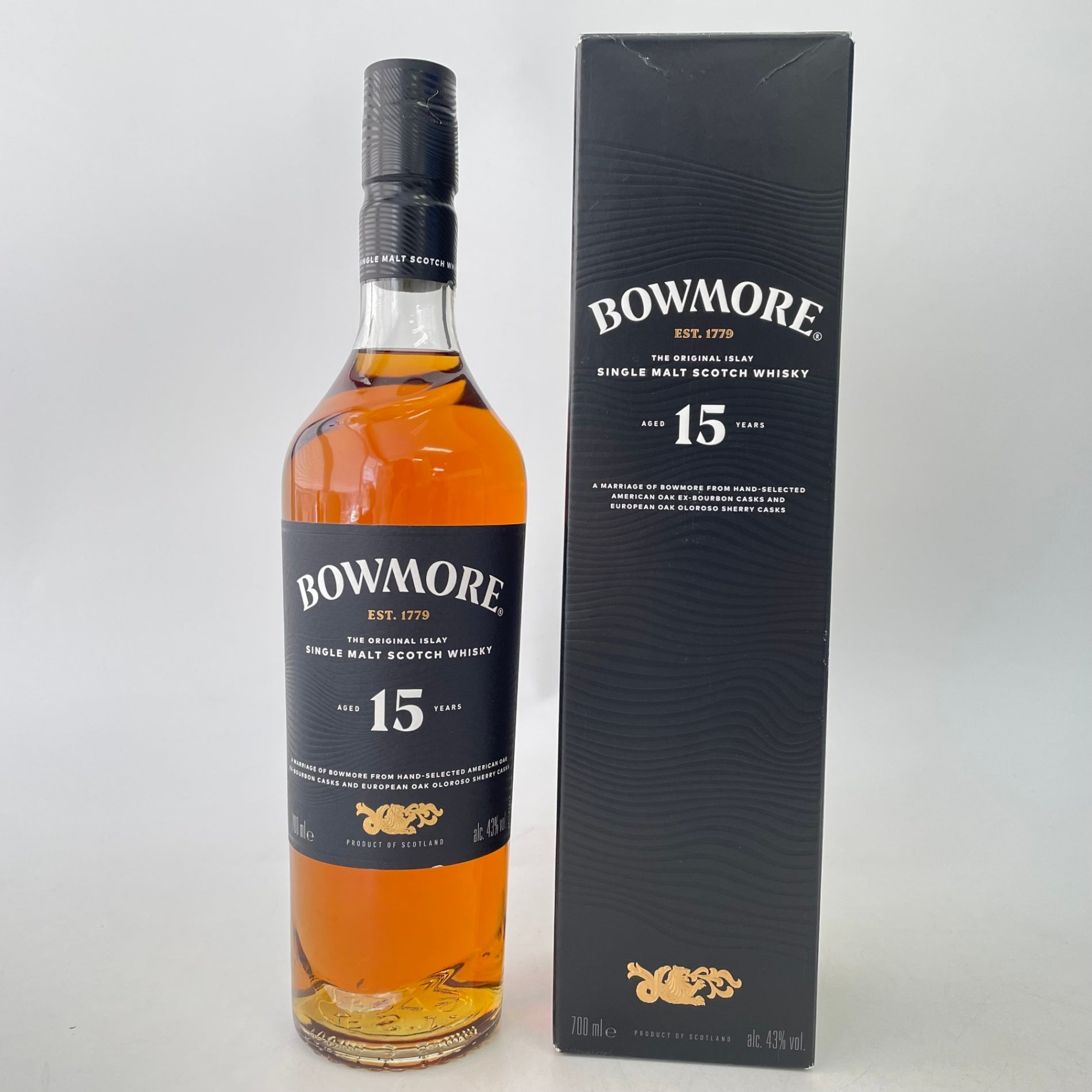 ボウモア 15年 オロロソ シェリー カスク BOWMORE AGED 15 YEARS OLOROSO SHERRY CASK