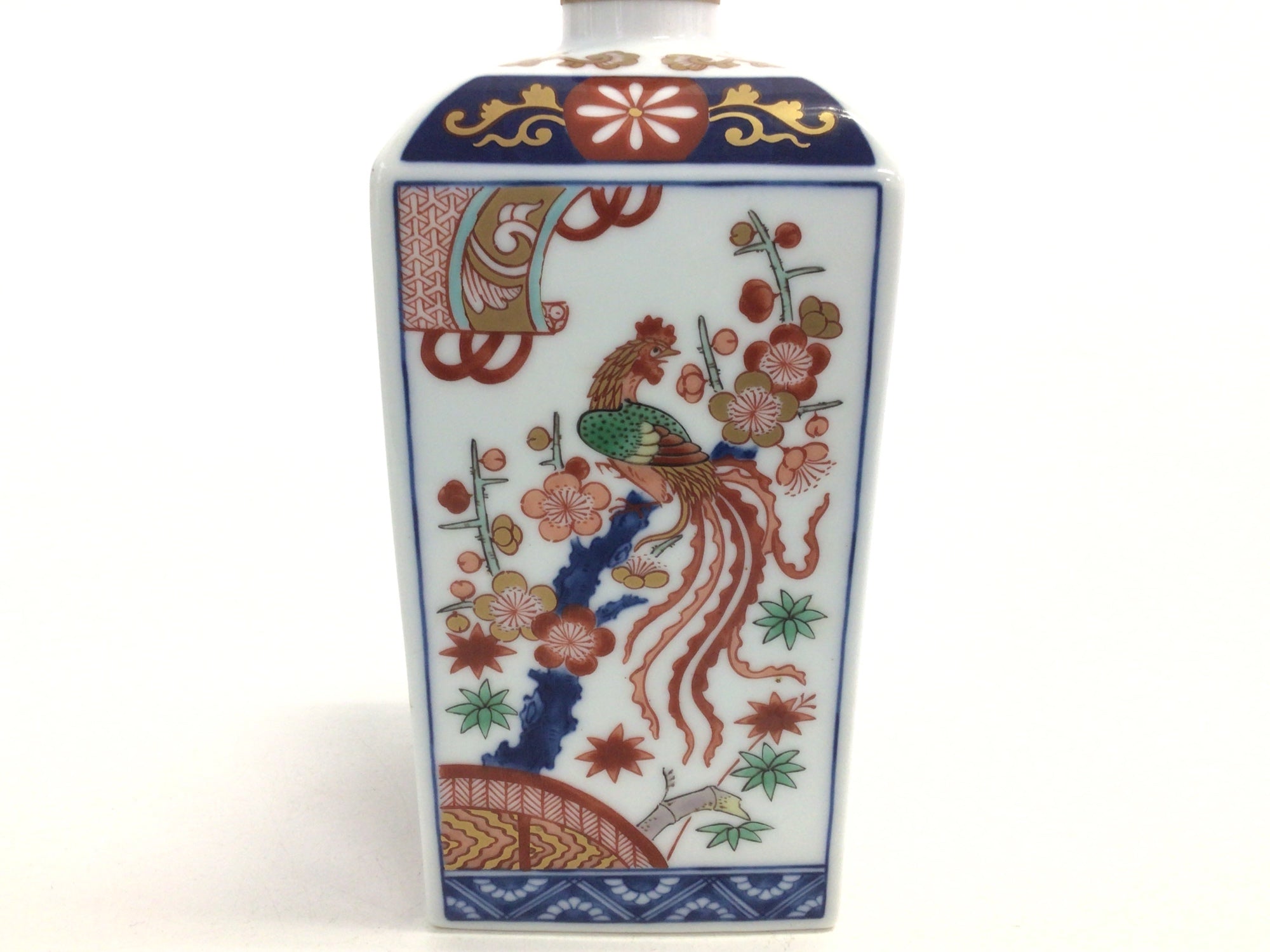 サントリー 有田焼 古伊万里手染錦牡丹鳳凰絵 Suntory Arita Ware 古伊万里手染錦牡丹鳳凰絵